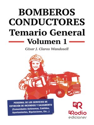 cover image of Bomberos Conductores. Temario General. Volumen 1